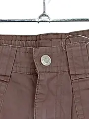 Vorschaubild 2 von Mädchen Cargo Shorts Braun Gr. 138/140 Baumwolle Sommer
