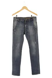 Vorschaubild 1 von Herren Jeans Slim Fit Gr. 48 Blau Casual Streetwear