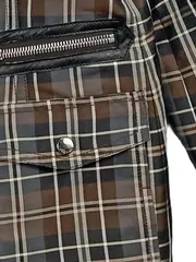 Vorschaubild 2 von Damen Leichte Jacke Gr. 42 Kariert Mehrfarbig Casual