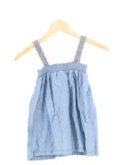 Vorschaubild 2 von Kinder Sommerkleid Gr. 98 Blau Casual Modisch