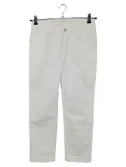 Vorschaubild 1 von Damen Mom Jeans Conny Stitch 7/8 Gr. 36/S Weiß Baumwolle Mix Casual