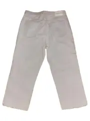 Vorschaubild 2 von Jeans Damen Straight Leg Jeans W29 Gr. 44 Weiß Cropped