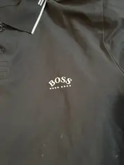 Vorschaubild 4 von Poloshirt Herren Schwarz Gr. 56/3XL Casual Kurzarm Baumwolle