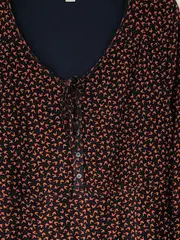 Vorschaubild 3 von Damen Freizeitkleid Gr. 50/L Mehrfarbig Tiermuster Casual