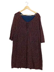 Vorschaubild 1 von Damen Freizeitkleid Gr. 50/L Mehrfarbig Tiermuster Casual