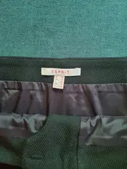 Vorschaubild 5 von Damen Minirock Gr. 38 Schwarz Knopfleiste A-Linie