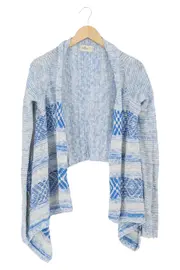Vorschaubild 1 von Damen Strickjacke Blau XXS/32 Casual Bohemian Cardigan