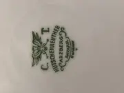 Vorschaubild 2 von Essteller 19 cm Klassisch Weiß Porzellan Festlich Metallic