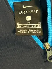 Vorschaubild 4 von Kinder Trainingsjacke Blau Gr. 164 Sportlich