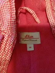 Vorschaubild 4 von Baby Mädchen Schneeanzug Gr. 68 Pink Kariert Gesteppt Winter Overall