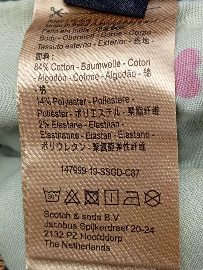 SCOTCH & SODA Jeans Shorts Bild 4