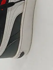 Vorschaubild 6 von Kinder High Top Sneaker Gr. 34 Schwarz Weiß Rot Leder Klettverschluss