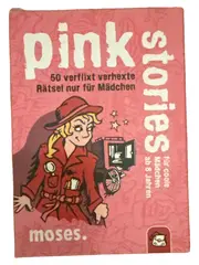 Vorschaubild 1 von Pink Stories Rätselspiel für Mädchen ab 8 Jahre 50 verflixt verhexte Rätsel
