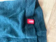 Vorschaubild 4 von EDC Damen Langarmshirt Gr. 38/M Petrol Casual mit Nieten Print