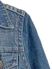 Vorschaubild 3 von Jeansjacke Kinder Gr. S Blau Denim Casual
