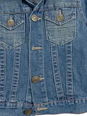 Vorschaubild 4 von Jeansjacke Kinder Gr. S Blau Denim Casual