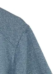 Vorschaubild 3 von Sport Shirt Herren Blau Gr. L Kurzarm Logo Print