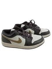 Vorschaubild 1 von Air Jordan 1 Low Sneaker Damen Gr. 39 Braun Weiß Leder