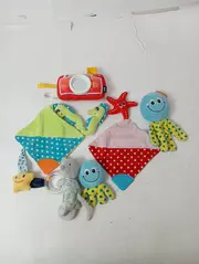 Vorschaubild 3 von Fisher-Price Baby Set Spielzeug Greiflinge Kuscheltücher Mehrfarbig UNI Kinder