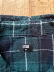 Vorschaubild 2 von Herren Freizeithemd Kariert Grün Blau Gr. XS Baumwolle Casual