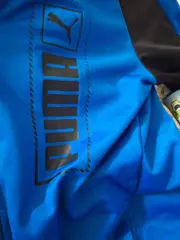 Vorschaubild 5 von Trainingsjacke Kinder Gr. 152 Blau Schwarz Sportjacke Polyester