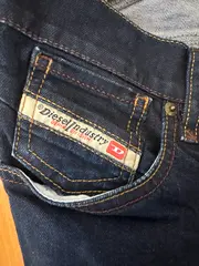 Vorschaubild 3 von Damen Jeans Slim Fit Skinny Dunkelblau W28 L33 Stretch