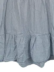 Vorschaubild 5 von Damen Sommerkleid Gr. 34/XS gestreift Baumwolle Blau Casual