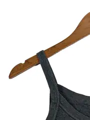 Vorschaubild 3 von Damen Casual Top Grau Einheitsgröße Baumwolle
