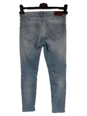 Vorschaubild 2 von Damen Slim Fit Jeans Hose W27/L28 Hellblau Stretch