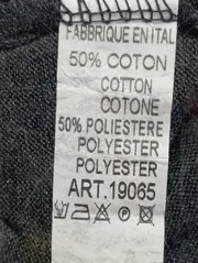 Vorschaubild 3 von ITALIA Damen Pullover Einheitsgröße Grau Casual Glitzer V-Ausschnitt