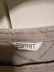 Vorschaubild 6 von Damen Jerseykleid Rüschenärmel Gr. 38/M Grau Meliert Casual