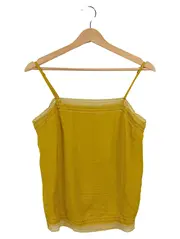 Vorschaubild 1 von Damen Top Gelb Gr. S mit Spitze