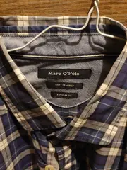 Vorschaubild 3 von Herren Freizeithemd Gr. XL Kariert Blau Baumwolle Regular Fit