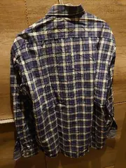 Vorschaubild 2 von Herren Freizeithemd Gr. XL Kariert Blau Baumwolle Regular Fit