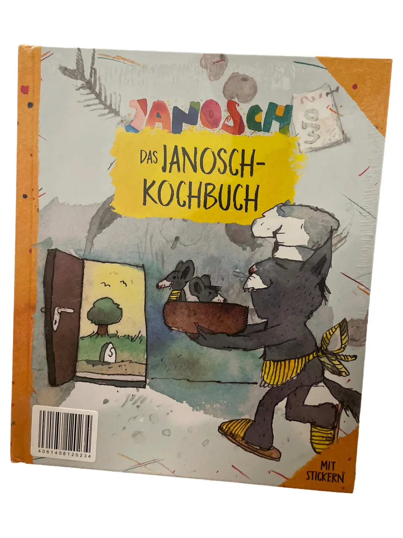 Janosch Kochbuch für Kinder mit Rezepten und Stickern Hardcover
