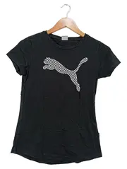 Vorschaubild 1 von Damen T-Shirt Schwarz Sportlich Gr. XS