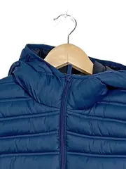 Vorschaubild 4 von Boys Steppweste Kinder Gr. 152 Blau Kapuze Reißverschluss