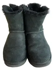 Vorschaubild 5 von Mini Bailey Bow Damen Stiefel Schwarz Gr. 39 Lammfell Boots