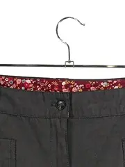 Vorschaubild 3 von Damen Faltenrock Midirock Uni Grau Gr. 44 Freizeit Polyester