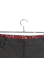 Vorschaubild 2 von Damen Faltenrock Midirock Uni Grau Gr. 44 Freizeit Polyester