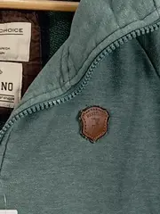 Vorschaubild 2 von Damen Kapuzenjacke Sweatjacke Petrol Einheitsgröße Casual Hoodie