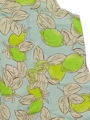 Vorschaubild 3 von Kinder Sommerkleid Zitronenmuster Gr. 128 Mehrfarbig