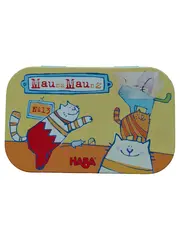 Vorschaubild 1 von Spielzeug Aufbewahrungsbox Metall Kinder Katzen Motiv Mehrfarbig 9x6cm
