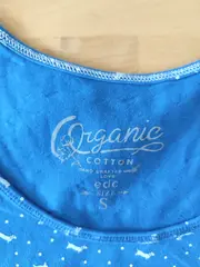 Vorschaubild 4 von Damen Top Ärmellos Dackel Stickerei Blau Gr. S