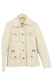 Vorschaubild 1 von Damen Steppjacke Gr. 40/L Beige Preppy Urban Casual Vintage