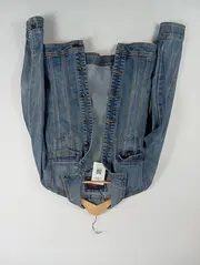 Vorschaubild 2 von Denim Jeansjacke Damen Gr. S/36 Blau Baumwolle Casual