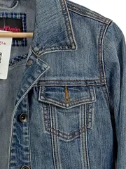 Vorschaubild 3 von Denim Jeansjacke Damen Gr. S/36 Blau Baumwolle Casual
