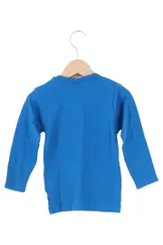 Vorschaubild 2 von Kinder Langarmshirt Gr. 86 Blau Feuerwehr Motiv Casual
