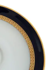 Vorschaubild 3 von Unterteller Porzellan Weiß Geometrisch Elegant 14cm