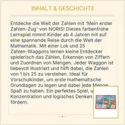 Vorschaubild 5 von Mein erster Zahlen-Zug Lernspiel Mathematik Zählen Ziffern ab 4